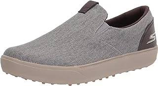 Skechers Drive 4 Course Relaxed Fit Canvas Slip on Golf Shoe mens Golf Shoe