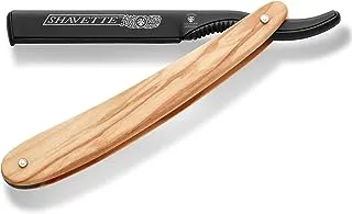 DOVO Shavette with Olivewood Handle