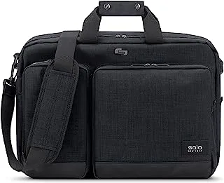 حقيبة كمبيوتر محمول هجينة من Solo Duane مقاس 15.6 بوصة، تتحول إلى حقيبة ظهر