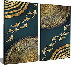 Markat S2T4060-0025 Two Panels Wooden Paintings for Decoration, 40 cm x 60 cm Size