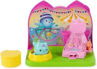 Gabby's Dollhouse DreamWorks Kitty Narwhal’s Carnival Room, with Toy Figure, Surprise Toys and Dollhouse Furniture, Kids Toys for Girls & Boys 3+