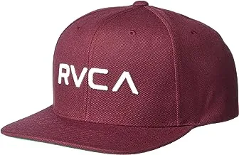 قبعة RVCA للرجال Snapback Hat (عبوة من 1)