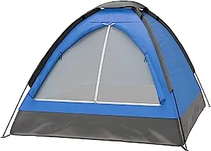 2-Person Camping Tent – Includes Rain Fly and Carrying Bag – Lightweight Outdoor Tent for Backpacking, Hiking, or Beach by Wakeman Outdoors