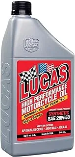 Motorcycle Oil | Lucas Oil - Synthetic Oil 10W-40