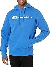 هودي رجالي من Champion Graphic Powerblend Fleece Hood بغطاء رأس من الصوف Graphic Powerblend