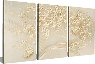 Markat S3T4060-0648 Three Panels Wooden Paintings for Decoration, 40 cm x 60 cm Size