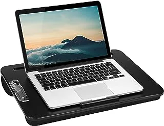 LapGear Clipboard Lap Desk - أسود - يناسب أجهزة الكمبيوتر المحمولة حتى 15.6 بوصة - طراز رقم 45138
