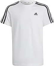 adidas Unisex Child Essentials 3-Stripes Cotton T-Shirt