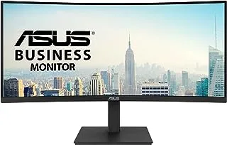 ASUS VA34VCPSN Docking Monitor – 34 inch, 3440 x 1440, 1500R Curvature, Frameless