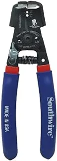Southwire SNM1214HH-US ROMEX BOXJaw Wire Stripper, Dual Wire Cutter Strips both 12/2 & 14/2 Romex NMB JACKETS and 12 and 14 AWG Solid Wire