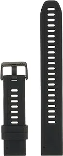 Garmin Quickfit Watch Band, Black Silicone (Large), 20mm