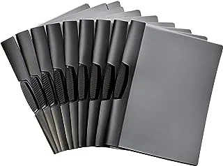 Amazon Basics Report Folder Cover with Clip, Pack of 10