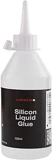 Lawazim Silicone Liquid Glue -150ml- High-strength Quick-drying Industrial Level Adhesive Sealant on Glass Metal Plastic Rubber Wood Ceramic Fabric Leather and Tiles - for Electronic Household Outdoor