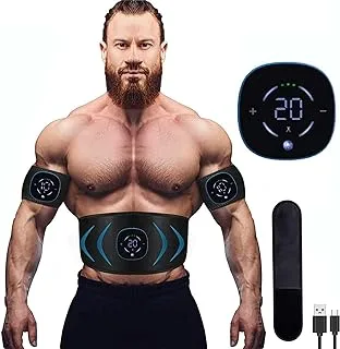 Yonars Abs Trainer Stimulator with LED Display (10 Modes 20 Intensity Levels)