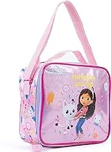 Gabby's Doll House Versatile Thermal Insulated Lunch Bag, Pink, One Size