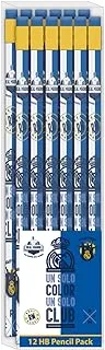 Realmadrid HP Pencils with Erasers 12-Pack