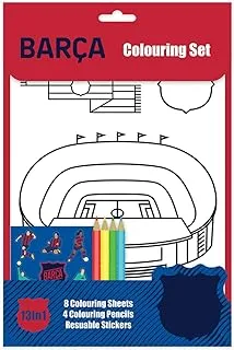Barcelona 13 in1 Coloring Activity Set for Kids