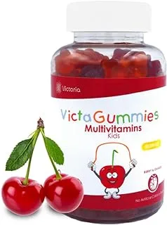 VictaGummies Multivitamins for Kids - Berry and Orange Flavor - 60 Pectin Gummies