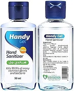 Handy Hand Sanitizer Gel, 50 ml