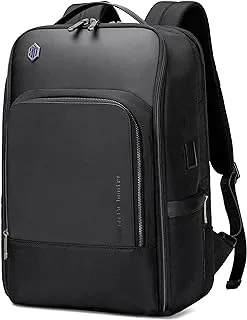 حقيبة ظهر متينة مصنوعة من مادة اصطناعية مقاومة للماء للكتف للرجال من Artic Hunter مع منفذ USB وسماعة رأس مدمج، B00403