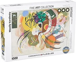 EuroGraphics Dominant Curve by Wassily Kandinsky (1000 Piece) Puzzle (6000-0839)