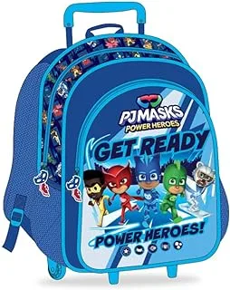 PJ Mask Unisex School Trolley Bag, 13-Inch Size, Blue