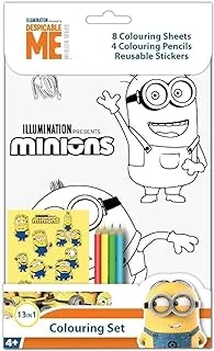 Generic Minions 13-in-1 Coloring Activity Set for Kids