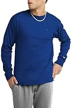 Champion Men's Long Sleeve Crewneck T Shirt, Long Sleeve T Shirt, Long Sleeve Shirts for Men