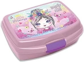 Little Princess Plastic Lunch Box for Kids, Purple
