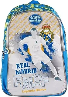 Real Madrid 25-in-1 Back to School Essentials Backpack Set for Kids, 18-Inch Size