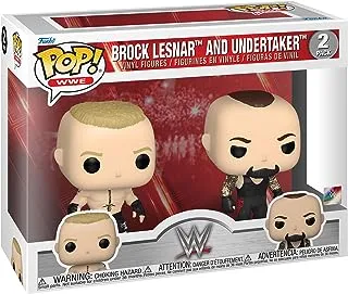 Funko Pop WWE Lesnar and Undertaker Collectible Toy 2 Pack