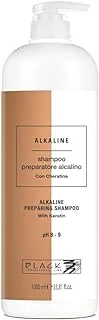 Black Professional Alkaline Keratin Hair Shampoo 1000 ml