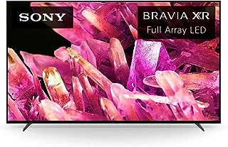 تلفزيون سوني BRAVIA 65 بوصة 4K UHD HDR Full Array LED Bravia Core™ مع تلفزيون Google الذكي HDMI 2.1 وميزات حصرية لجهاز Playstation 5 - XR-65X90BK (موديل 2022)