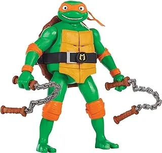 Teenage Mutant Ninja Turtles: Mutant Mayhem 5.5” Michelangelo Deluxe Ninja Shouts Figure by Playmates Toys