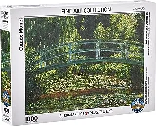 EuroGraphics The Japanese Footbridge by Claude Monet (1000 Piece) Puzzle (6000-0827)