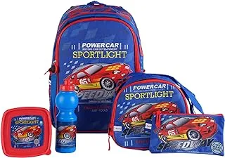 Fire Car Back to School Essentials 6-In-1 Trolley Set, 16-Inch Size