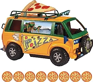 Playmates Teenage Mutant Ninja Turtles: Mutant Mayhem Pizza Fire Delivery Van by Toys