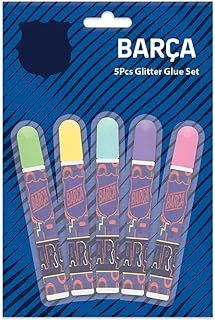Barcelona Glitter Glue Tubes 5 x 10 g