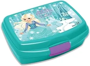 Generic Snow Princess Kids Plastic Lunch Box, Green