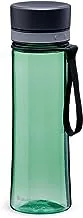 زجاجة مياه علاء الدين افيو 0.6 لتر أخضر ريحاني – تصميم جديد | مانعة للتسرب | فتحة واسعة لسهولة التعبئة | خالية من مادة BPA | صنبور شرب سلس | مقاوم للبقع والرائحة | آمنة غسالة صحون