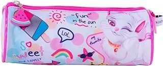 Lulu Caty School Pencil Case, Pink