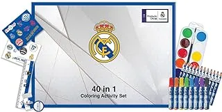 Realmadrid 40 in 1 Coloring Activity Set for Kids