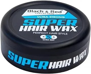 Black & Red Collection Ultra Strong Super Hair Wax 150 ml