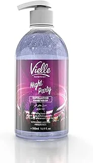 Vielle Scrubbing Hand Wash Body Night Party 500 ML/فييل غسول مقشر لليدين نايت بارتي