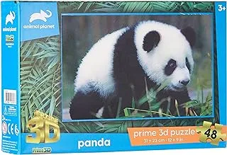 لغز كوكب الحيوان الباندا ثلاثي الأبعاد 48 قطعة