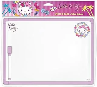 Hello Kitty 144033 Portable A4 Whiteboard with Marker, Purple