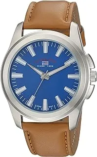 U.S. POLO ASSN. Mens Quartz Watch, Analog Display And Leather Strap - US5228