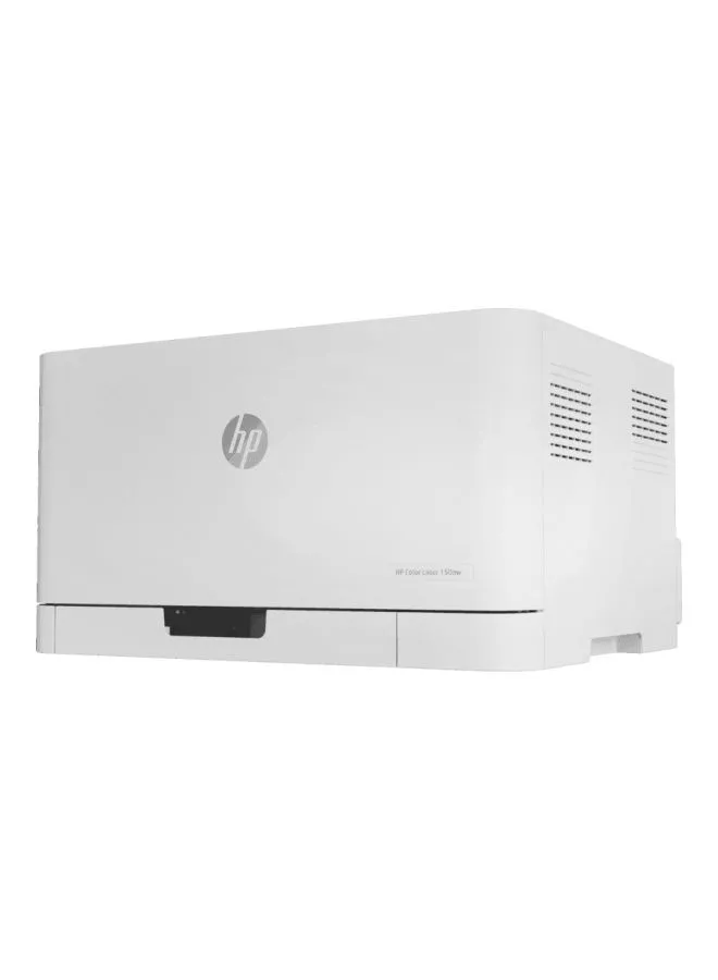 طابعة HP Color Laser 150a مقاس 38.2x30.9x21.15 سم باللون الأبيض