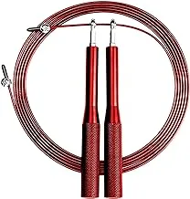 SKY LAND Crossfit Jump Rope Ultra-speed Ball Bearing Skipping Rope (EM-9332-R) Red