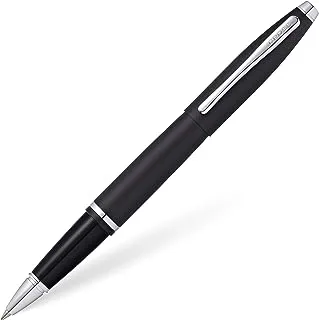 قلم حبر جاف كروس كاليه باللون الأسود غير اللامع في علبة هدايا (AT0115-14)